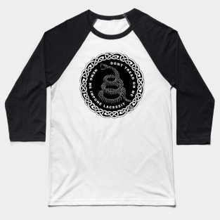 Skeletal Gadsden Baseball T-Shirt